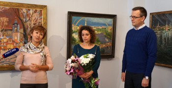 Открытие персональной выставки Юлии Бородиной