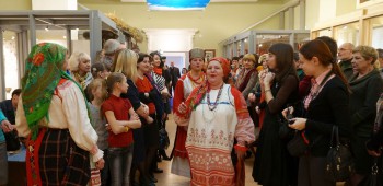 Открытие этнографического зала основной экспозиции Орловского краеведческого музея.