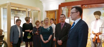 Открытие этнографического зала основной экспозиции Орловского краеведческого музея.