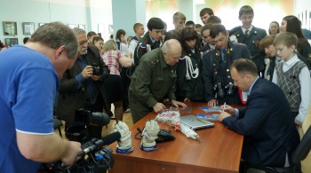 Встреча с космонавтом Александром Мисуркиным