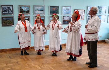 Открытие выставки «Полесье – былинный край», посвященной  Дням Хотынецкого района в Орле