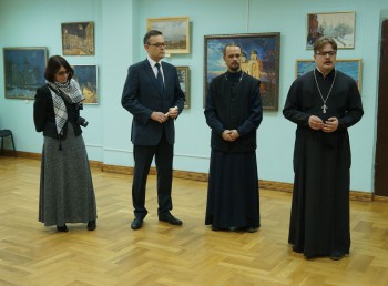 Открытие персональной выставки протоиерея Алексея Комова