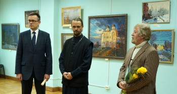 Открытие персональной выставки протоиерея Алексея Комова