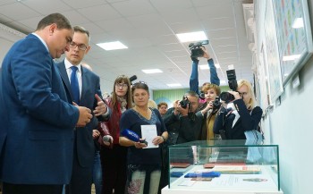 Открытие выставки «80-лет Орловской области» в Орловском краеведческом музее